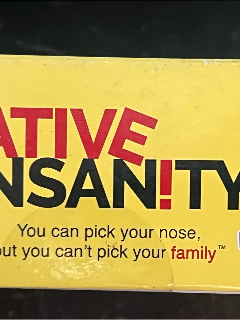 Relative Insanity Adult Family Party Game Jeff Foxworthy NEW